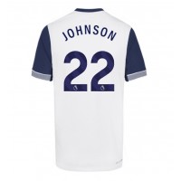 Maglia Calcio Tottenham Hotspur Brennan Johnson #22 Prima Divisa 2024-25 Manica Corta